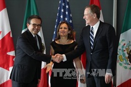 Vòng 5 tái đàm phán NAFTA kéo dài hơn dự kiến 